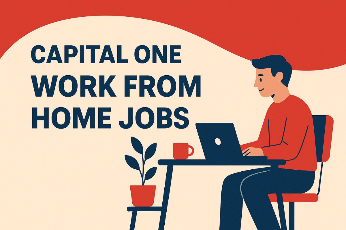Capital One work from home jobs